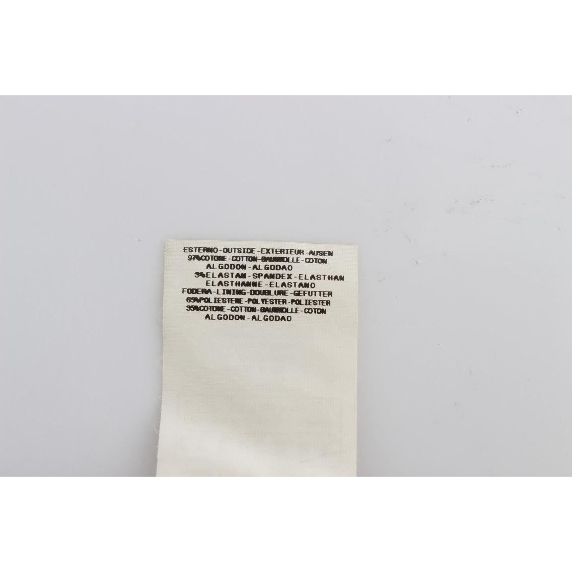 Green Cotton Blend Slim Fit Jeans - coffeewithmee2