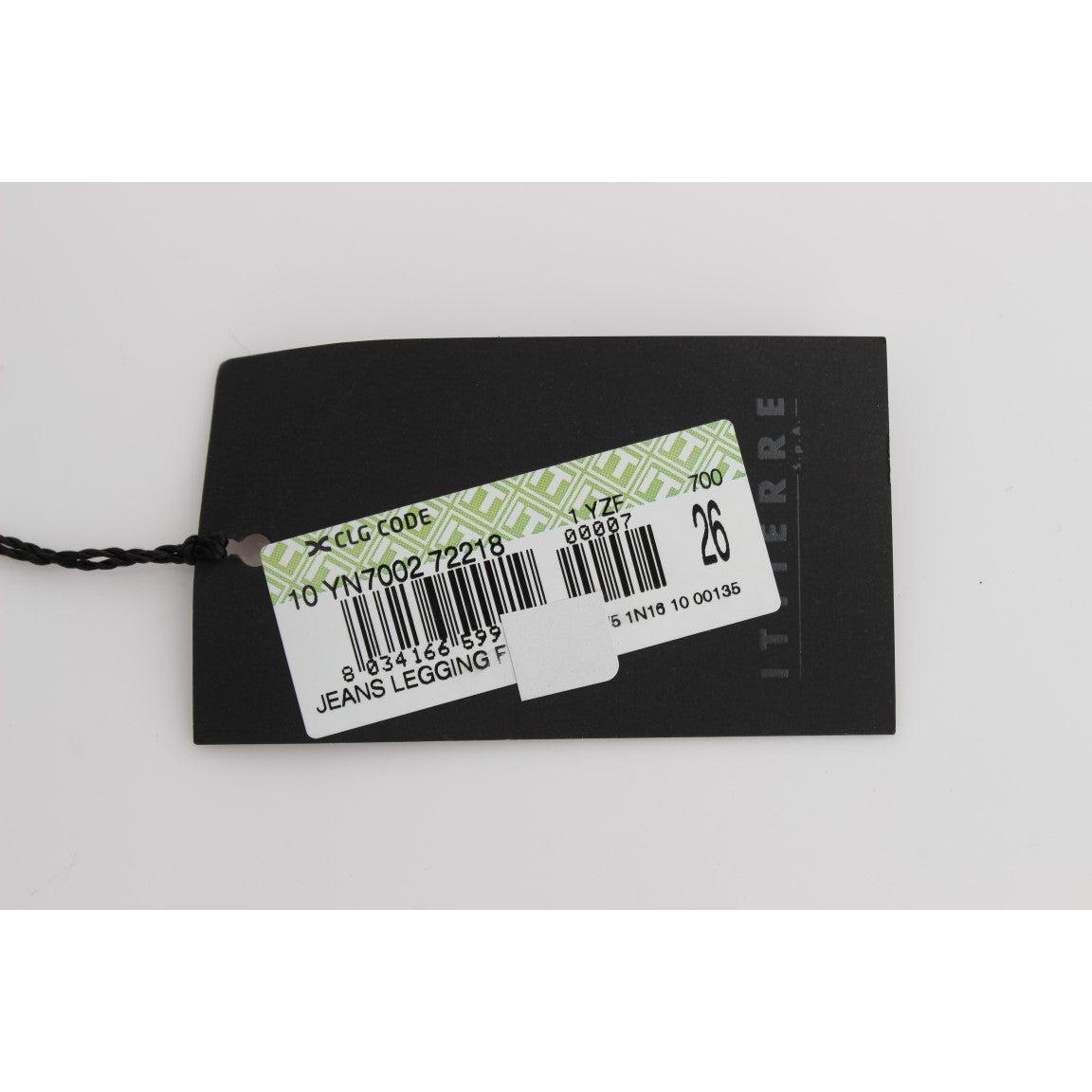 Blue Cotton Blend Slim Fit Jeans - coffeewithmee2