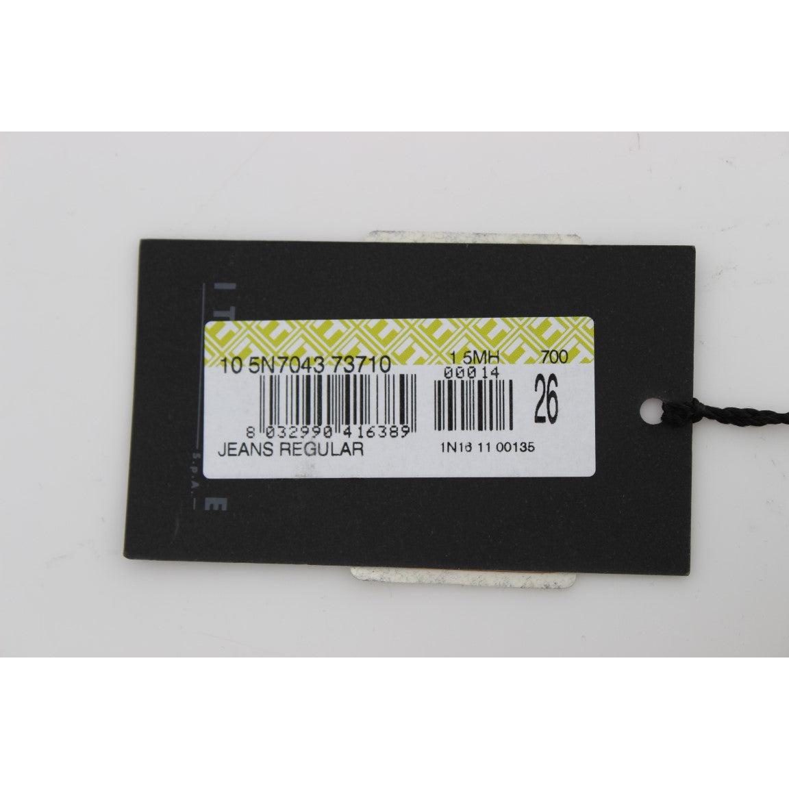 Blue Cotton Regular Fit Denim Jeans - coffeewithmee2