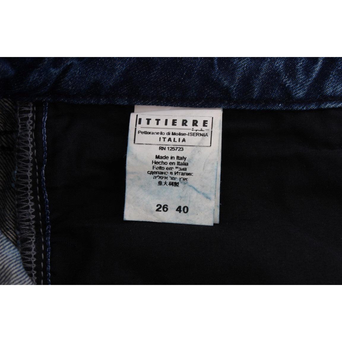 Blue Cotton Regular Fit Denim Jeans - coffeewithmee2