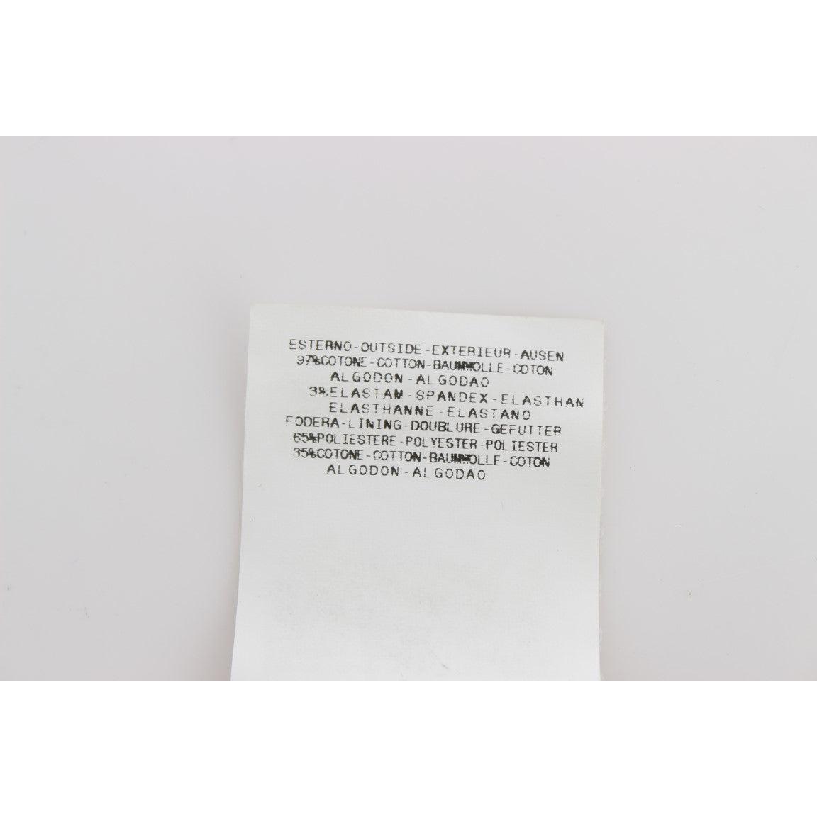 Gray Cotton Super Slim Corduroys Jeans - coffeewithmee2