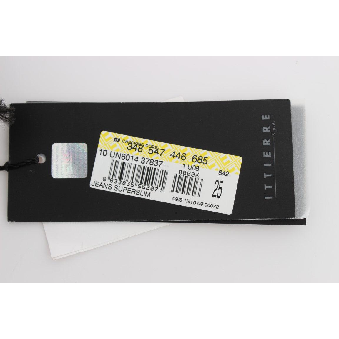 Gray Cotton Super Slim Corduroys Jeans - coffeewithmee2