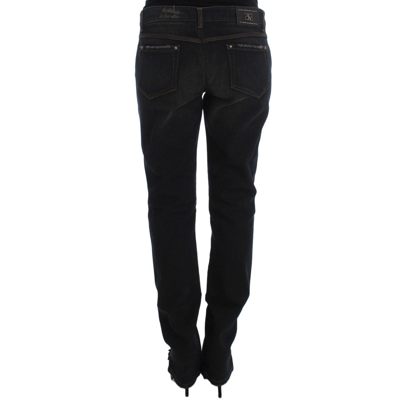 Blue Wash Cotton Boyfriend Jeans - coffeewithmee2