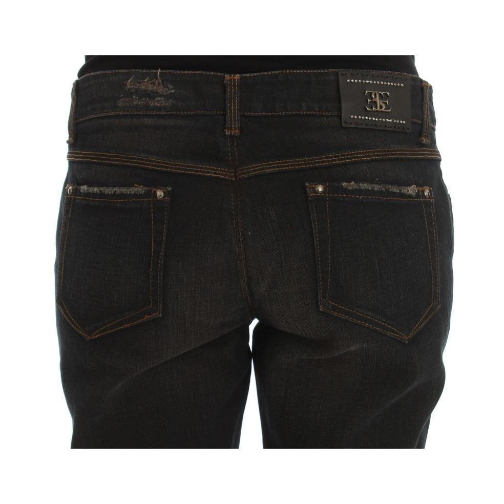 Blue Wash Cotton Boyfriend Jeans - coffeewithmee2