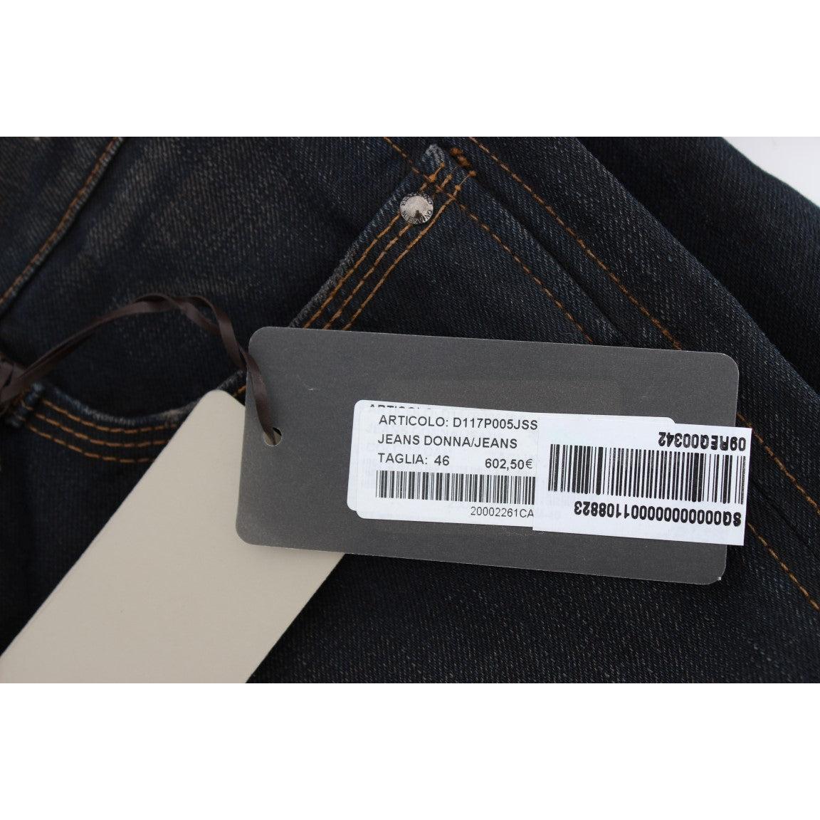 Blue Wash Cotton Boyfriend Jeans - coffeewithmee2