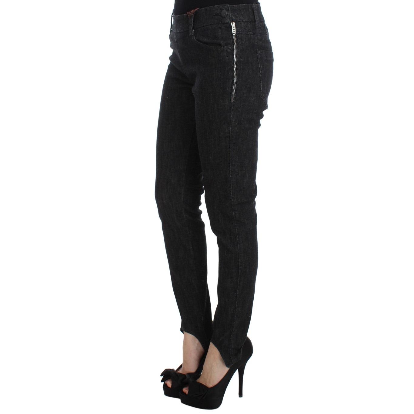 Blue Cotton Slim Fit Denim Jeans - coffeewithmee2