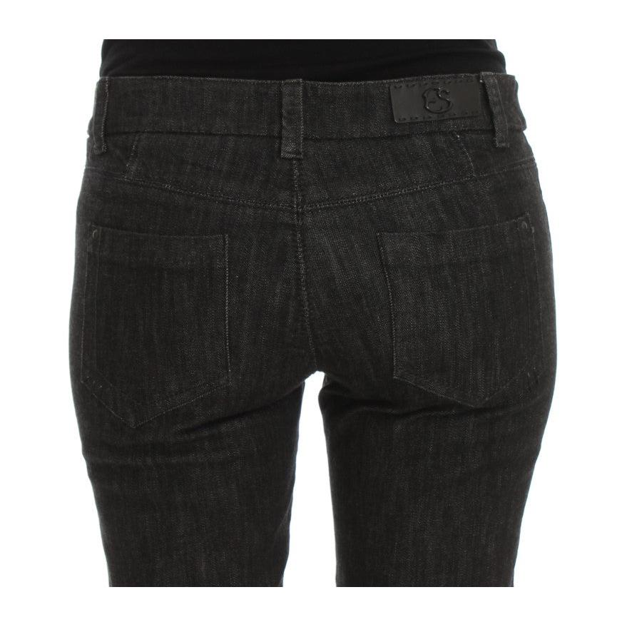 Blue Cotton Slim Fit Denim Jeans - coffeewithmee2