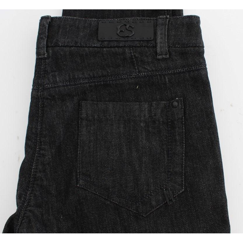 Blue Cotton Slim Fit Denim Jeans - coffeewithmee2