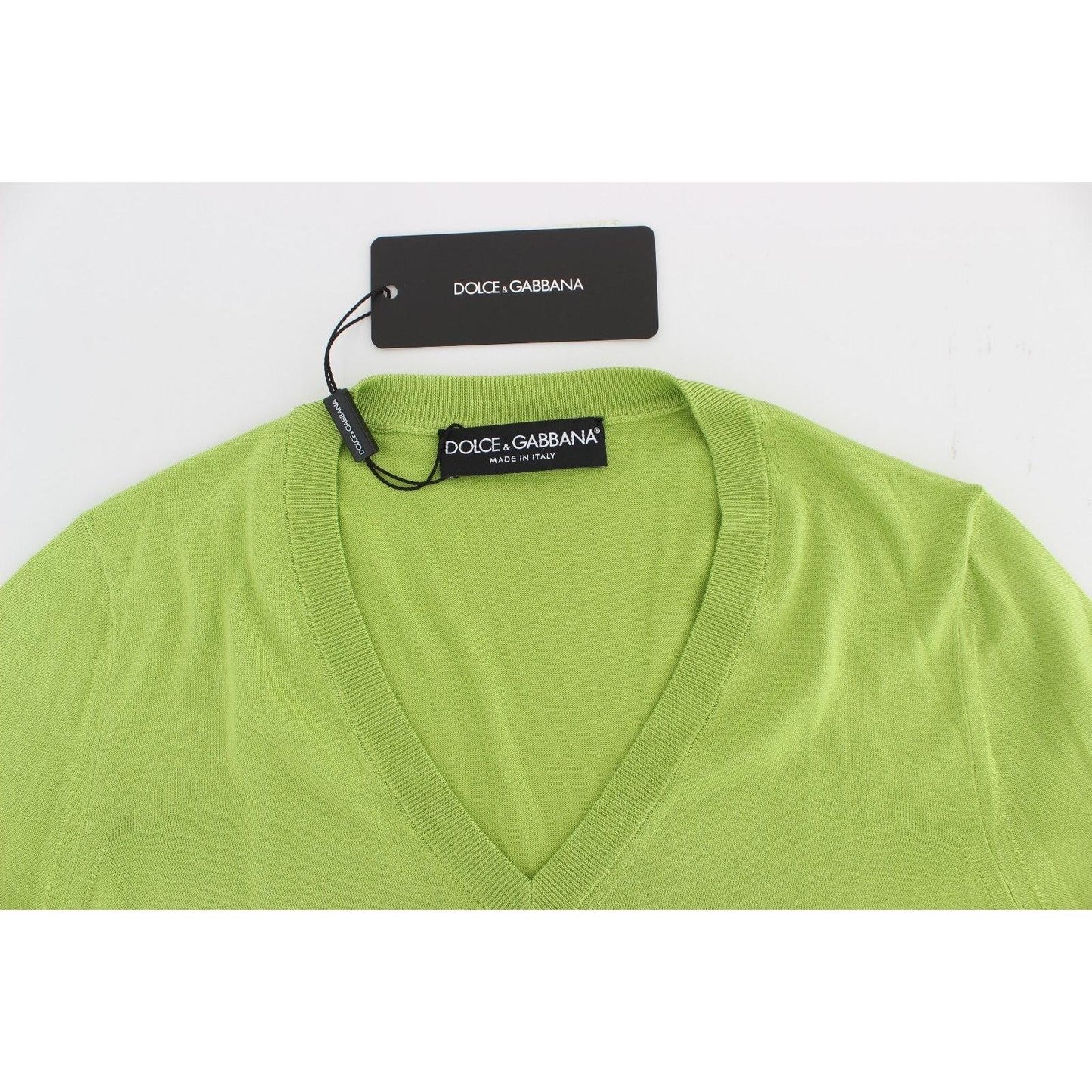 Green Wool V-neck Pullover Sweater Top - coffeewithmee2