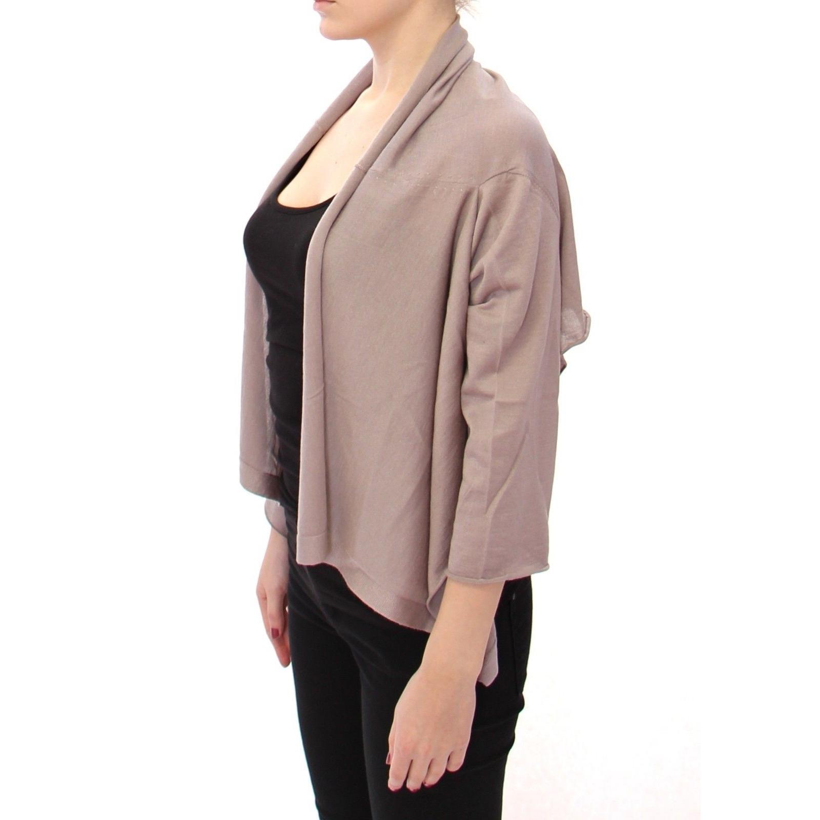 Shrug Bolero Silk Cashmer Knit Sweater - coffeewithmee2
