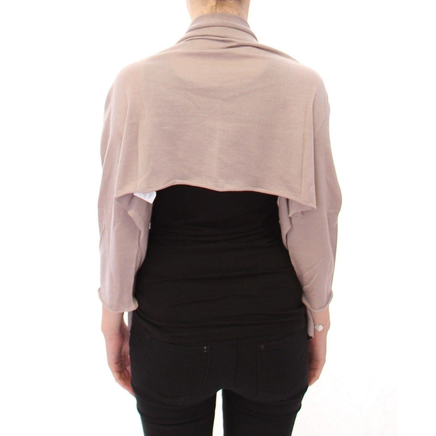 Shrug Bolero Silk Cashmer Knit Sweater - coffeewithmee2
