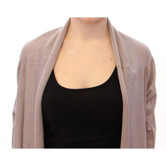Shrug Bolero Silk Cashmer Knit Sweater - coffeewithmee2