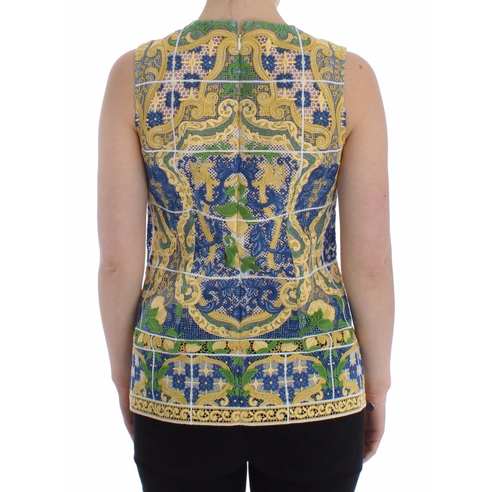 Multicolor Majolica Embroidered Sweater - coffeewithmee2