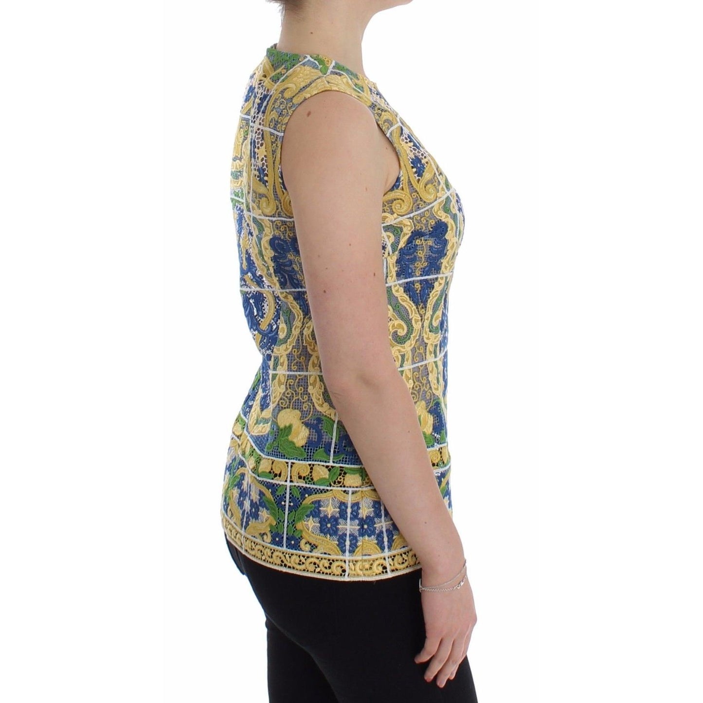 Multicolor Majolica Embroidered Sweater - coffeewithmee2