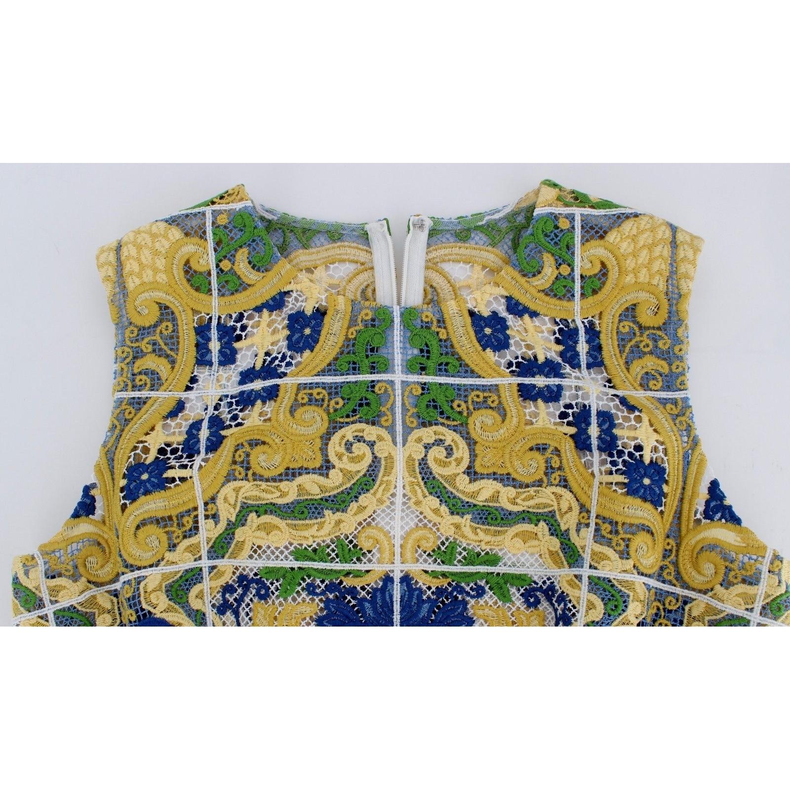 Multicolor Majolica Embroidered Sweater - coffeewithmee2