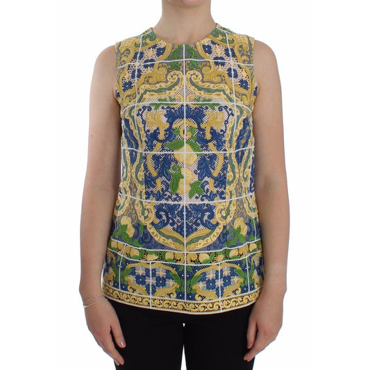 Multicolor Majolica Embroidered Sweater - coffeewithmee2