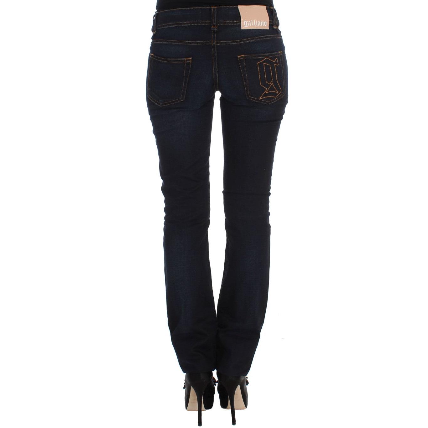 Blue Wash Cotton Slim Fit Jeans - coffeewithmee2