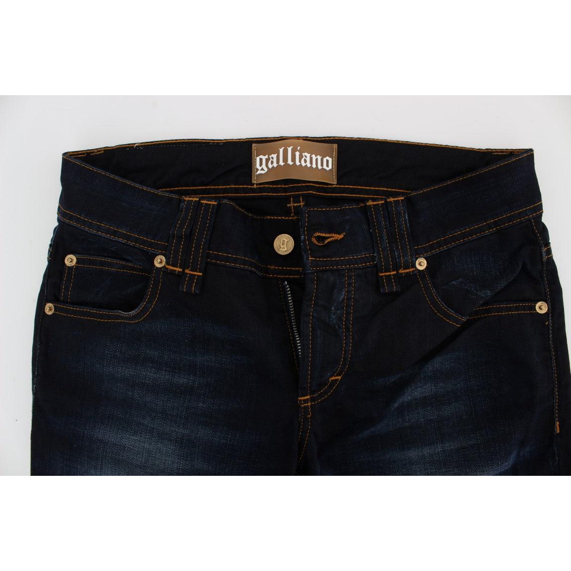 Blue Wash Cotton Slim Fit Jeans - coffeewithmee2
