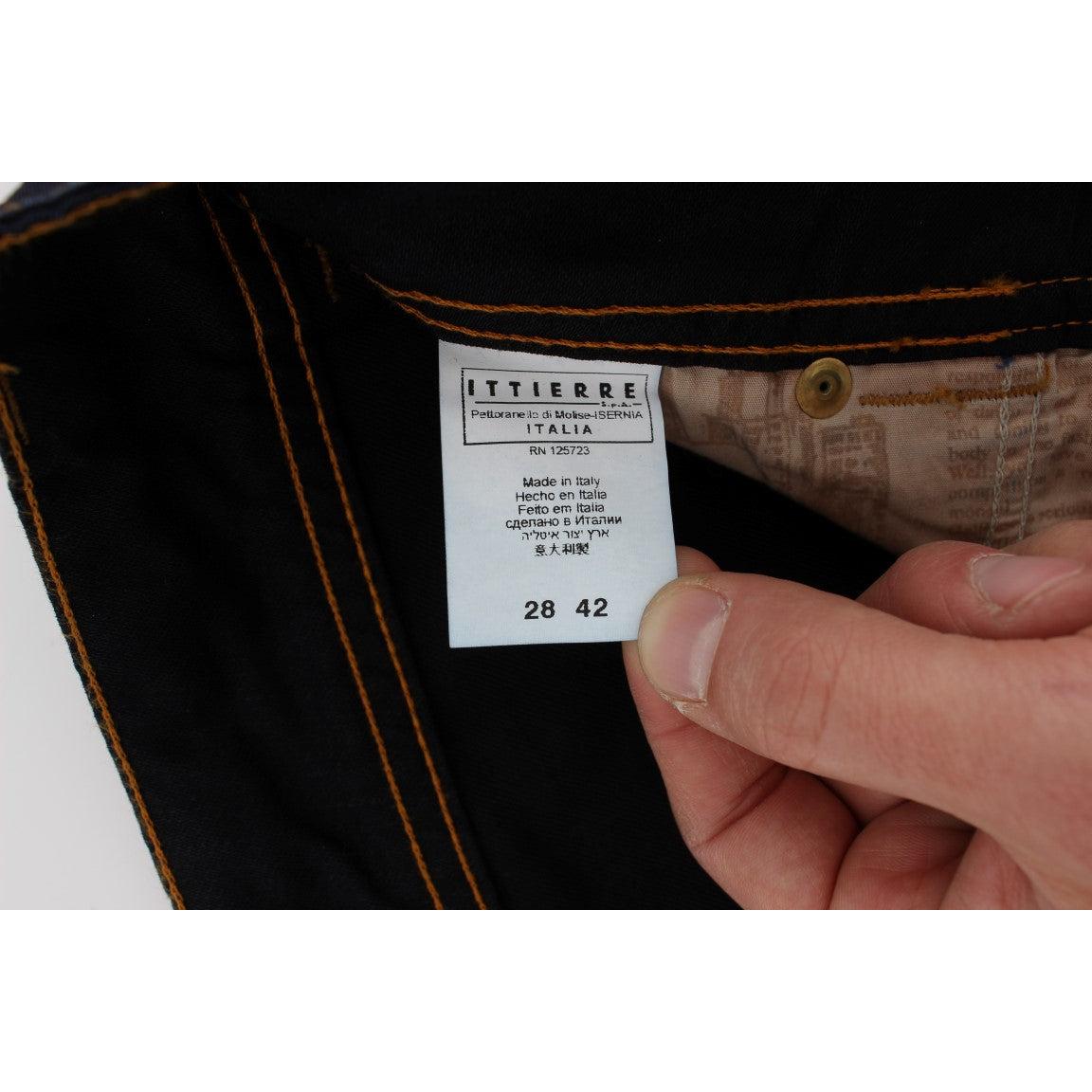 Blue Wash Cotton Slim Fit Jeans - coffeewithmee2