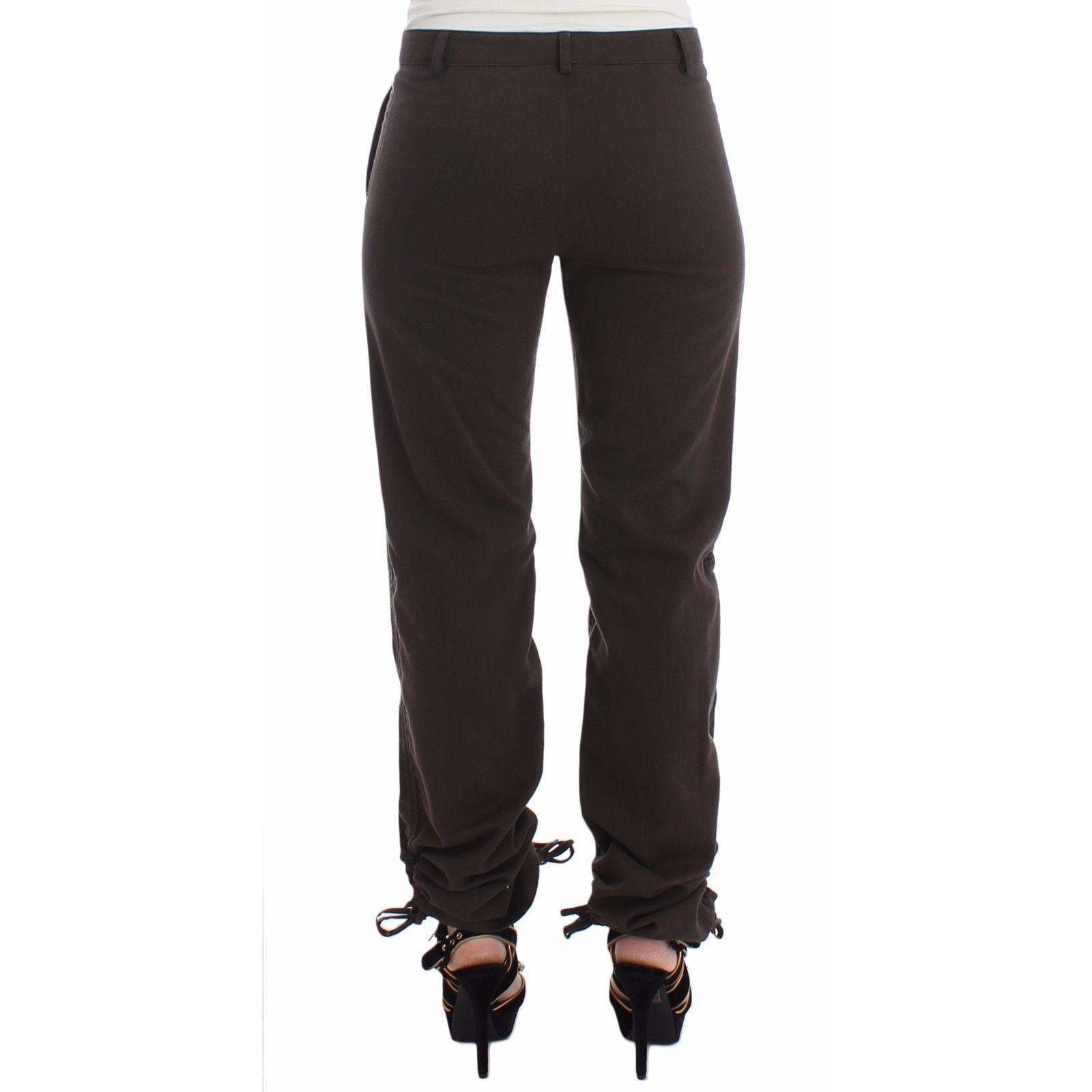 Brown Chinos Casual Dress Pants Khakis - coffeewithmee2