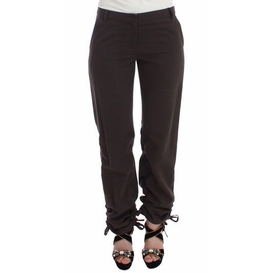 Brown Chinos Casual Dress Pants Khakis - coffeewithmee2