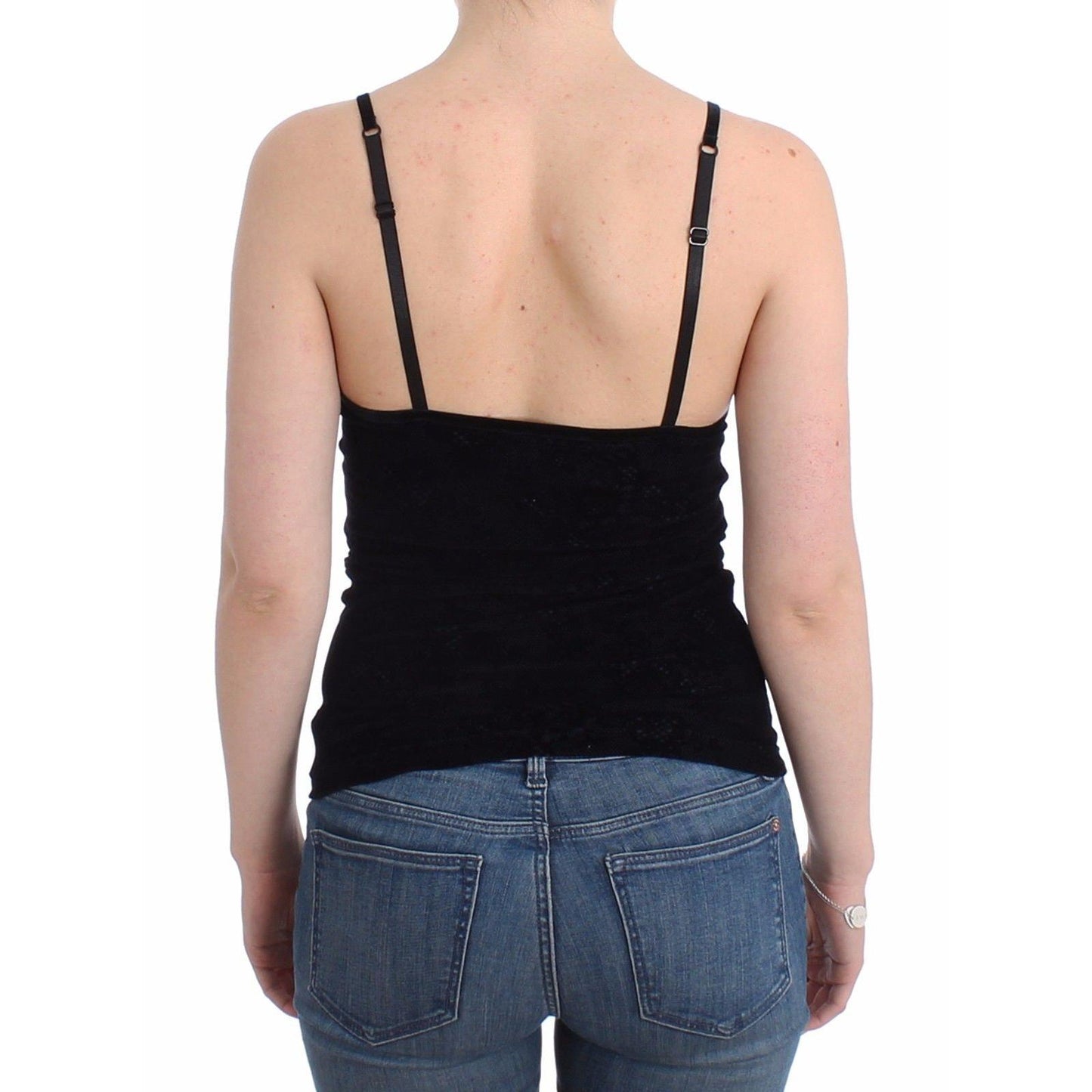 Lingerie Black Bustier Top Camisole Cami Lace - coffeewithmee2
