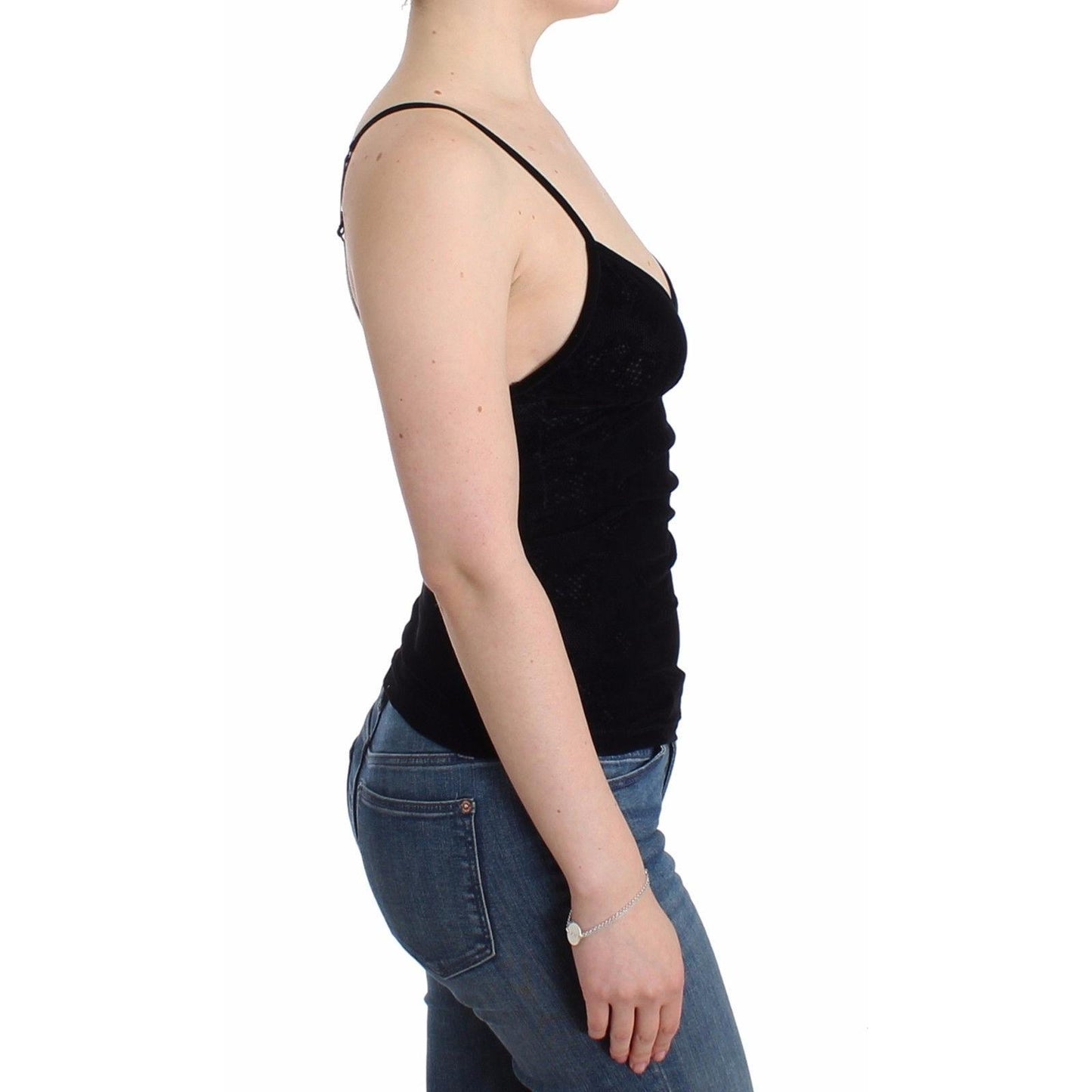 Lingerie Black Bustier Top Camisole Cami Lace - coffeewithmee2