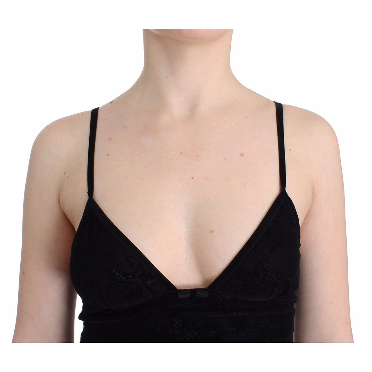 Lingerie Black Bustier Top Camisole Cami Lace - coffeewithmee2