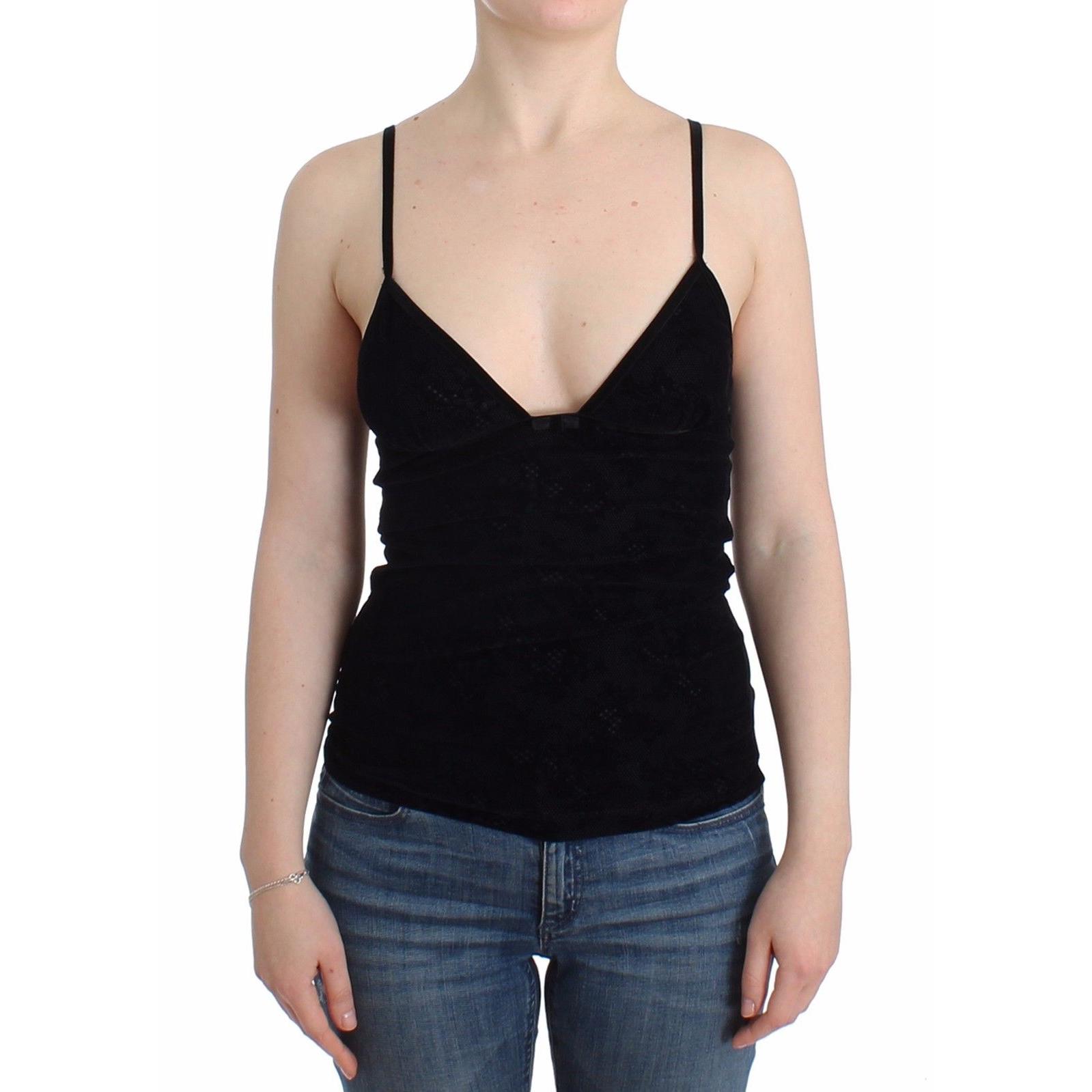 Lingerie Black Bustier Top Camisole Cami Lace - coffeewithmee2