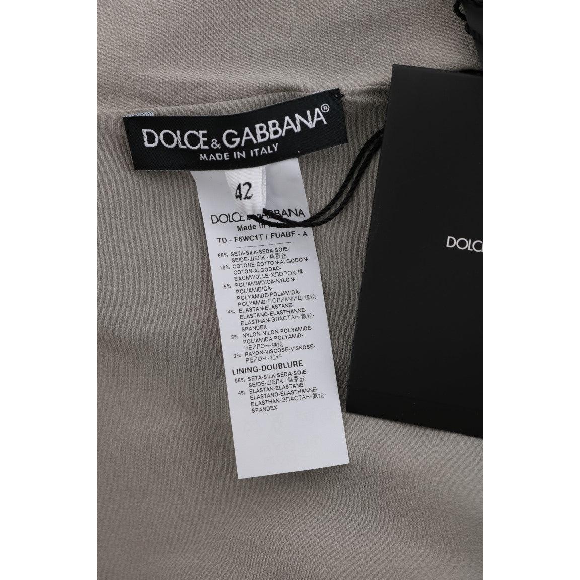 Gray Floral Applique Lace Kaftan Dress - coffeewithmee2