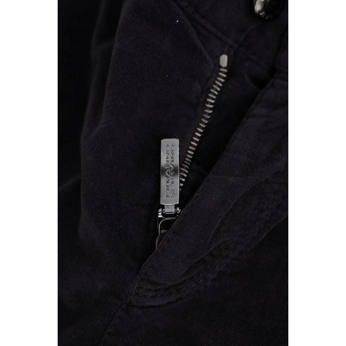 Brown Cotton Cropped Casual Pants - coffeewithmee2