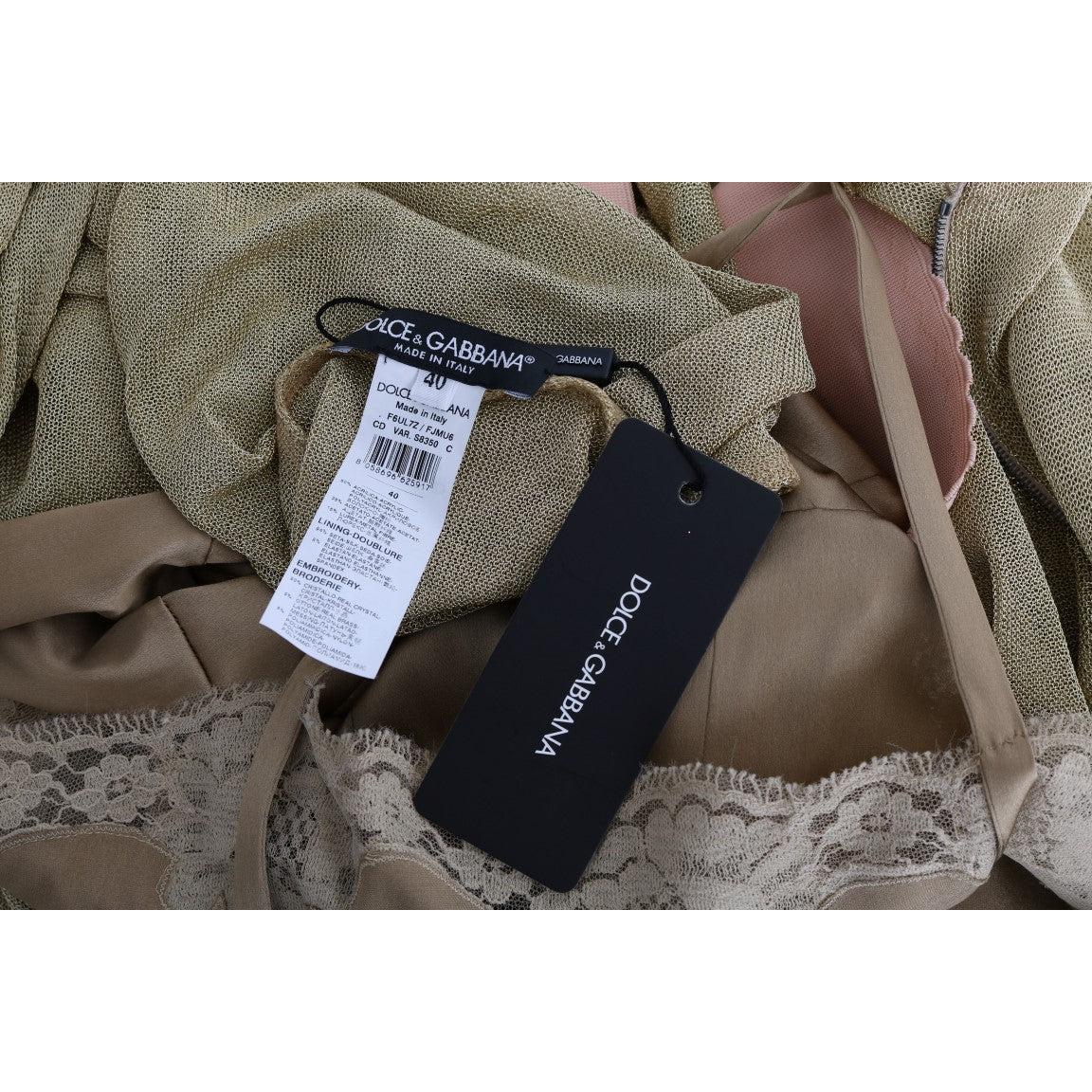 Gold Shift Long Blue Crystal Dress - coffeewithmee2