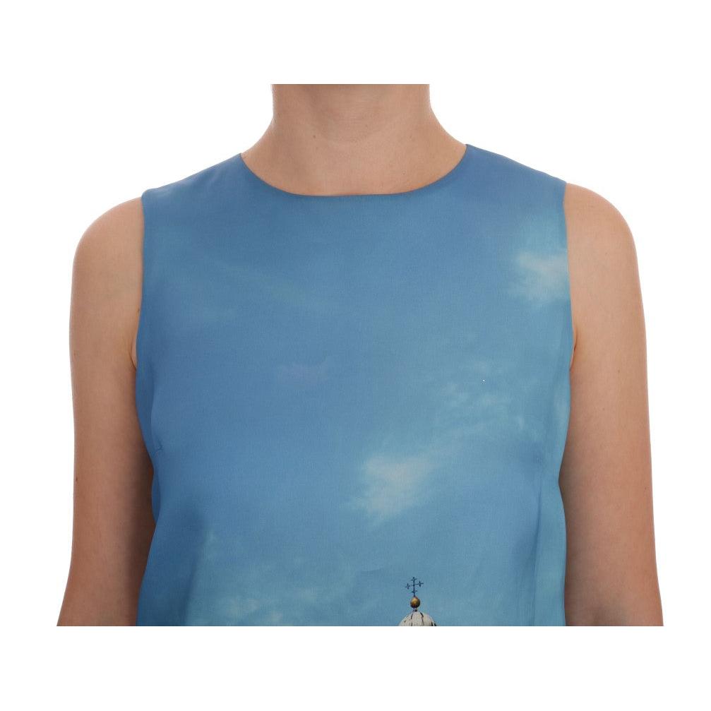 Multicolor SANREMO Shift Silk Dress - coffeewithmee2