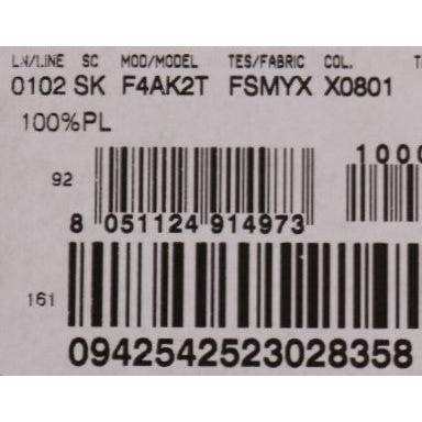 Floral Patterned Pencil Straight Skirt