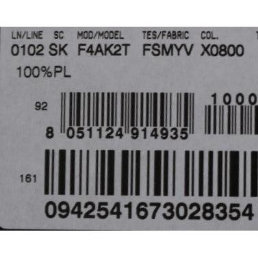 Lemon Print Fringe Pencil Skirt