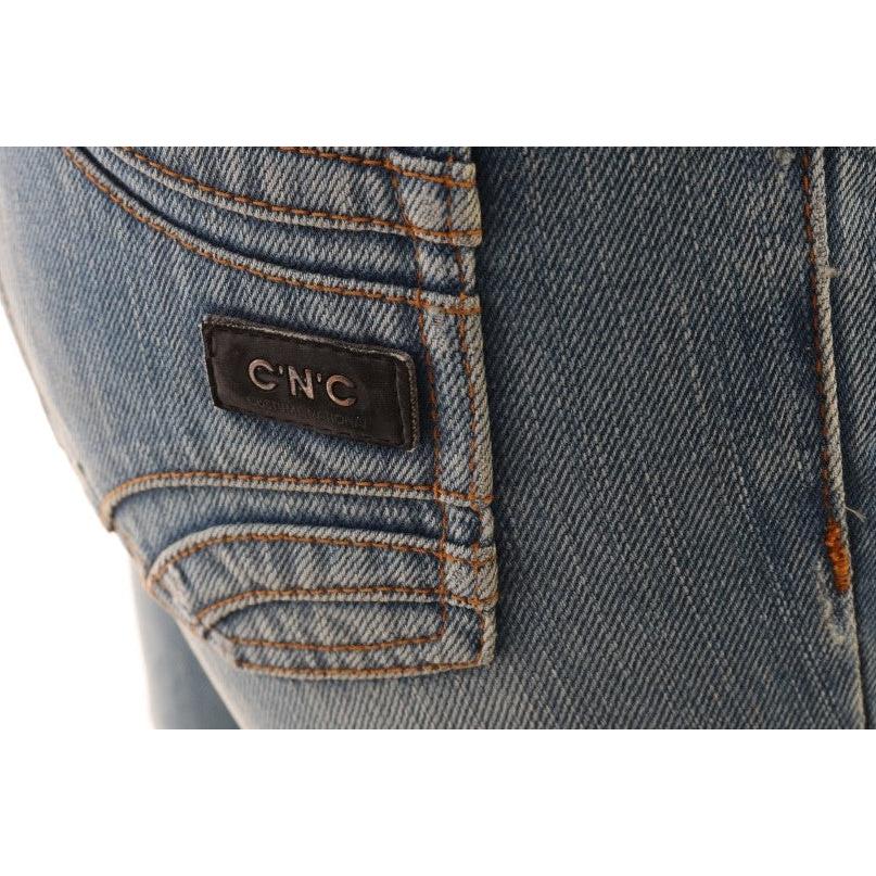 Blue Wash Cotton Classic Jeans