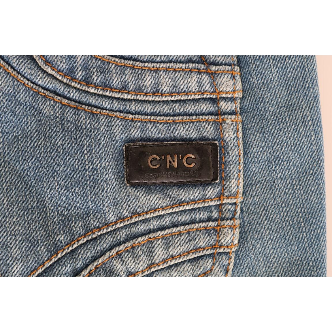 Blue Wash Cotton Classic Jeans