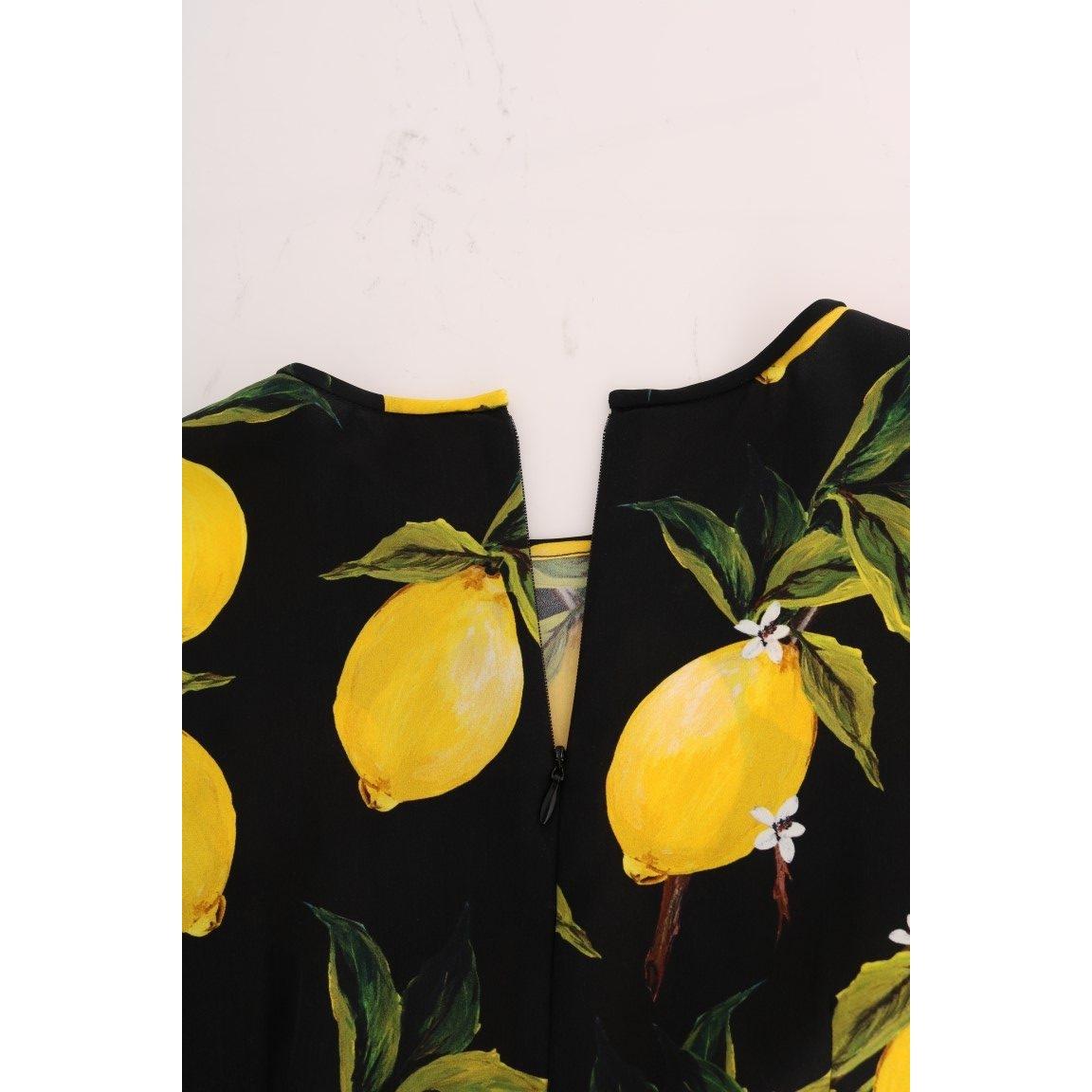 Multicolor Lemon Silk Stretch T-Shirt