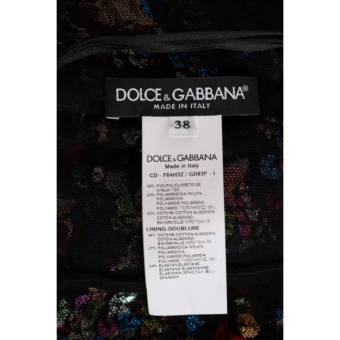 Multicolor Sequined Crepe Mini Dress - coffeewithmee2