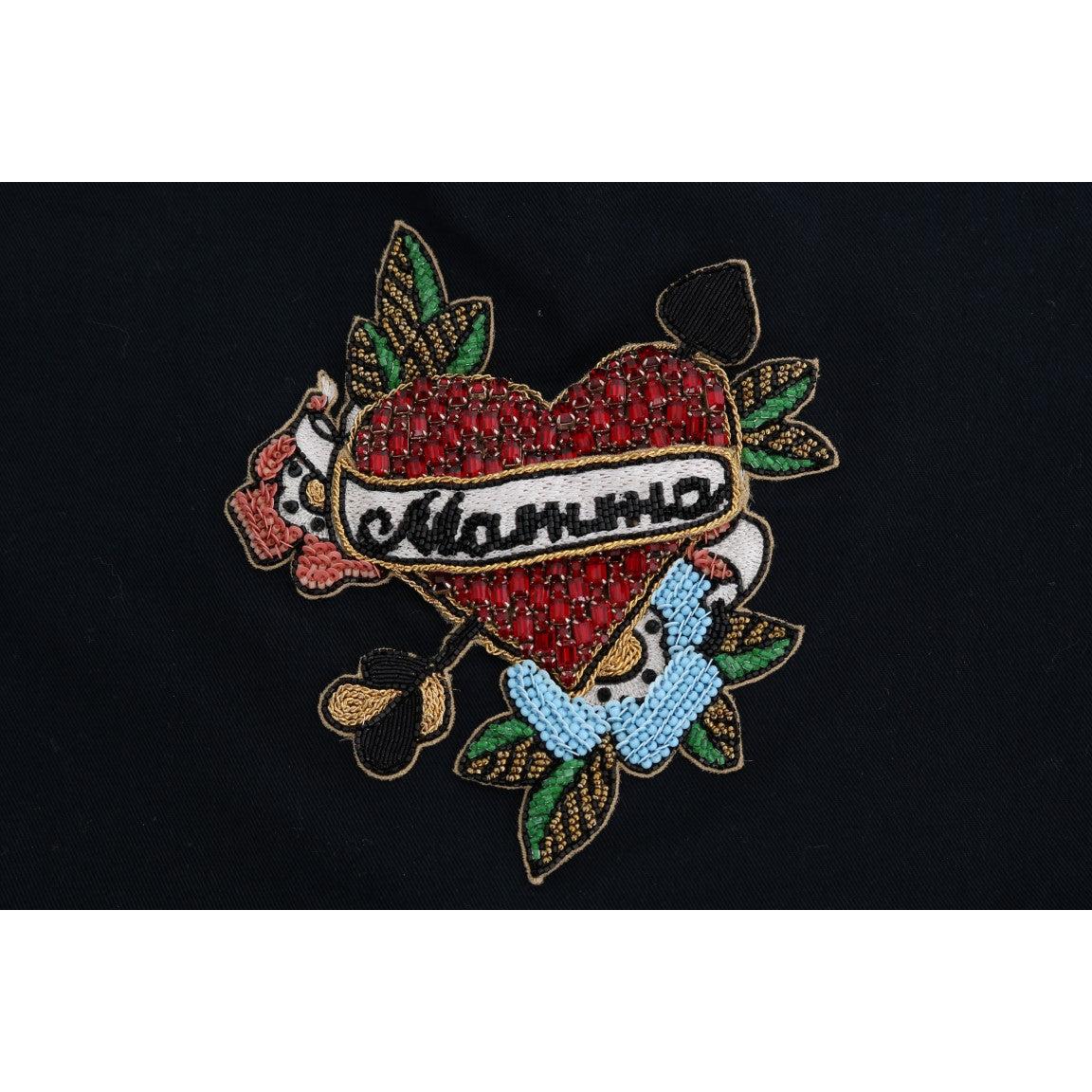 Blue Crystal MAMMA Sicily Jacket - coffeewithmee2