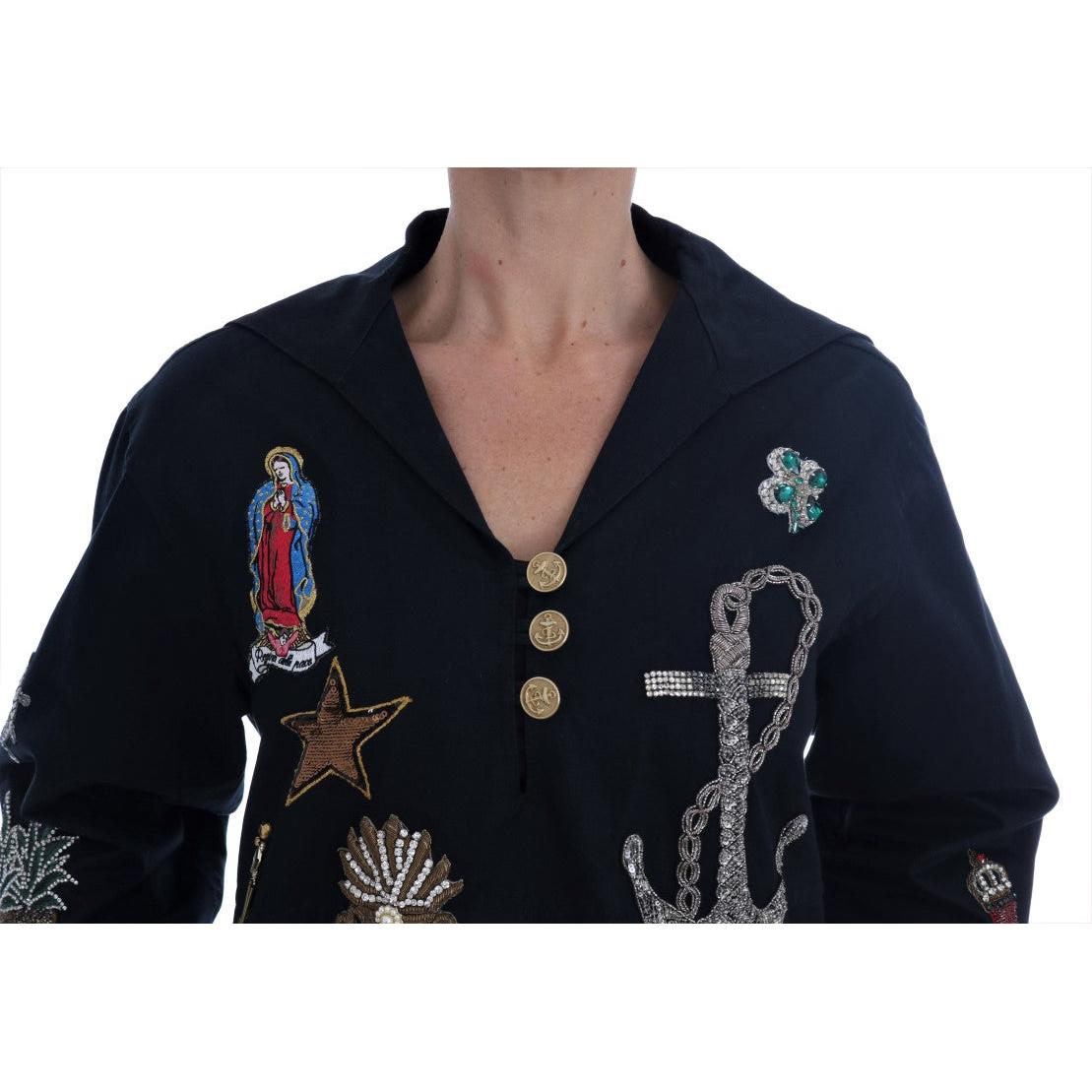 Blue Crystal MAMMA Sicily Jacket - coffeewithmee2