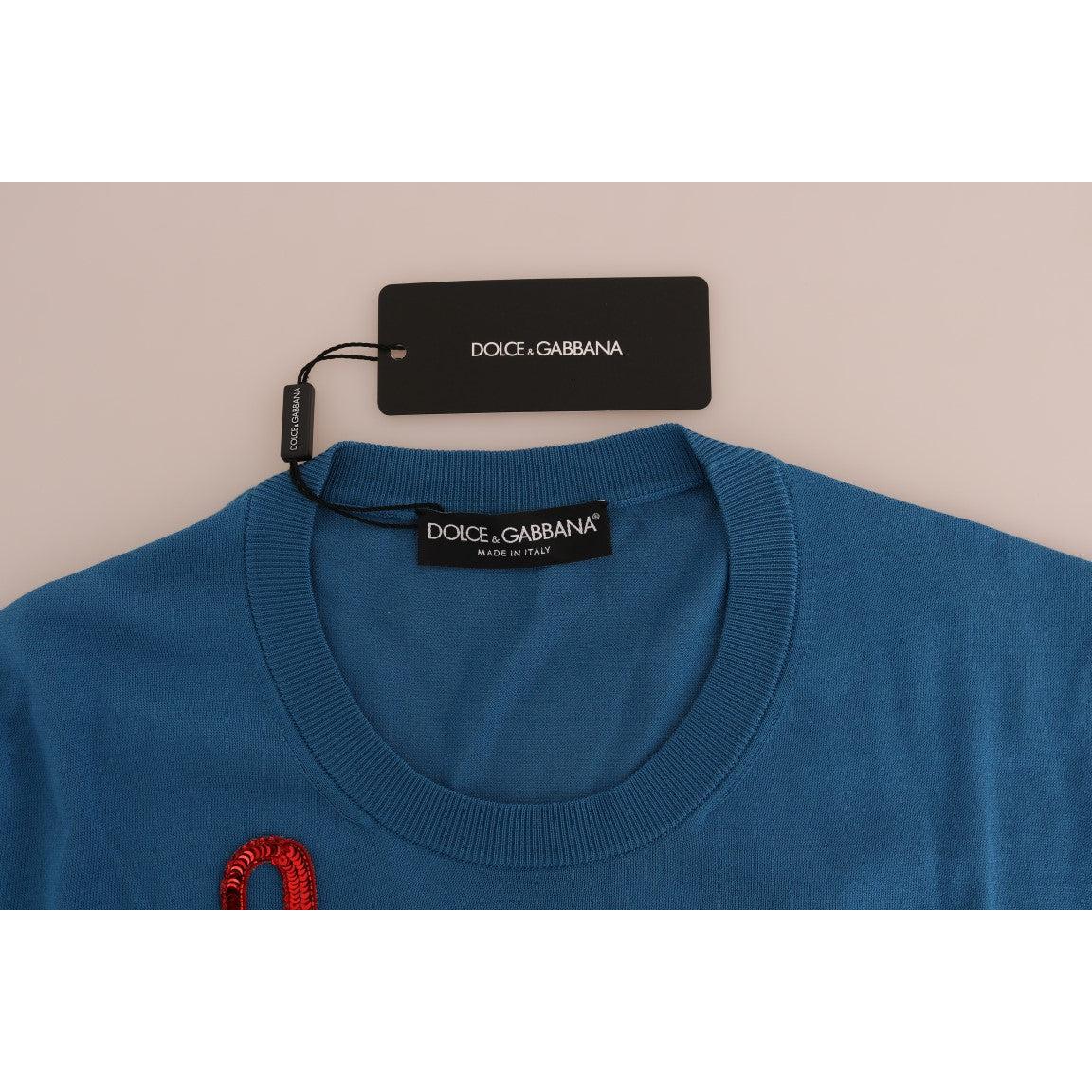 Blue Silk Love is Pullover Sweater - coffeewithmee2