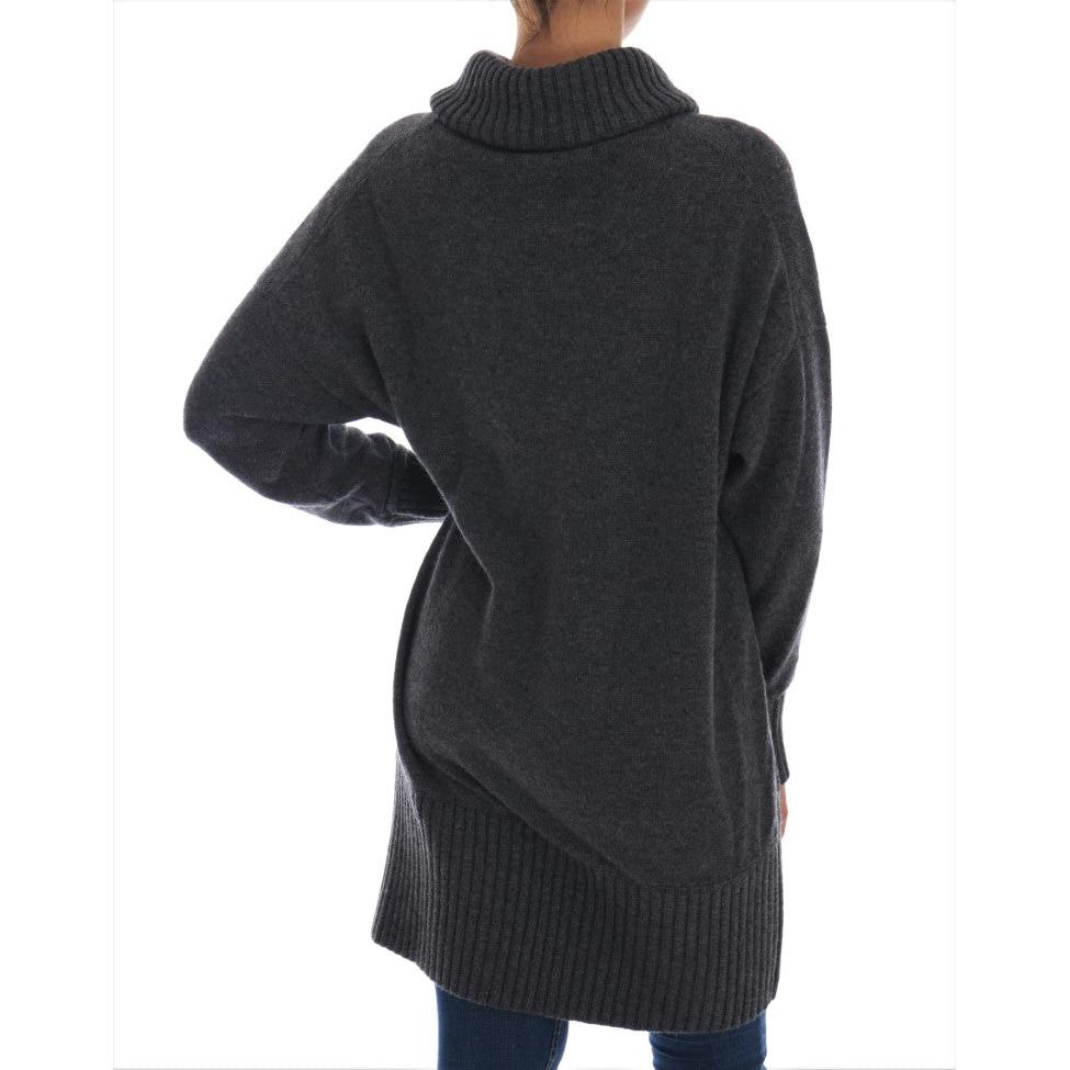 Fairy Tale Crystal Gray Cashmere Sweater - coffeewithmee2