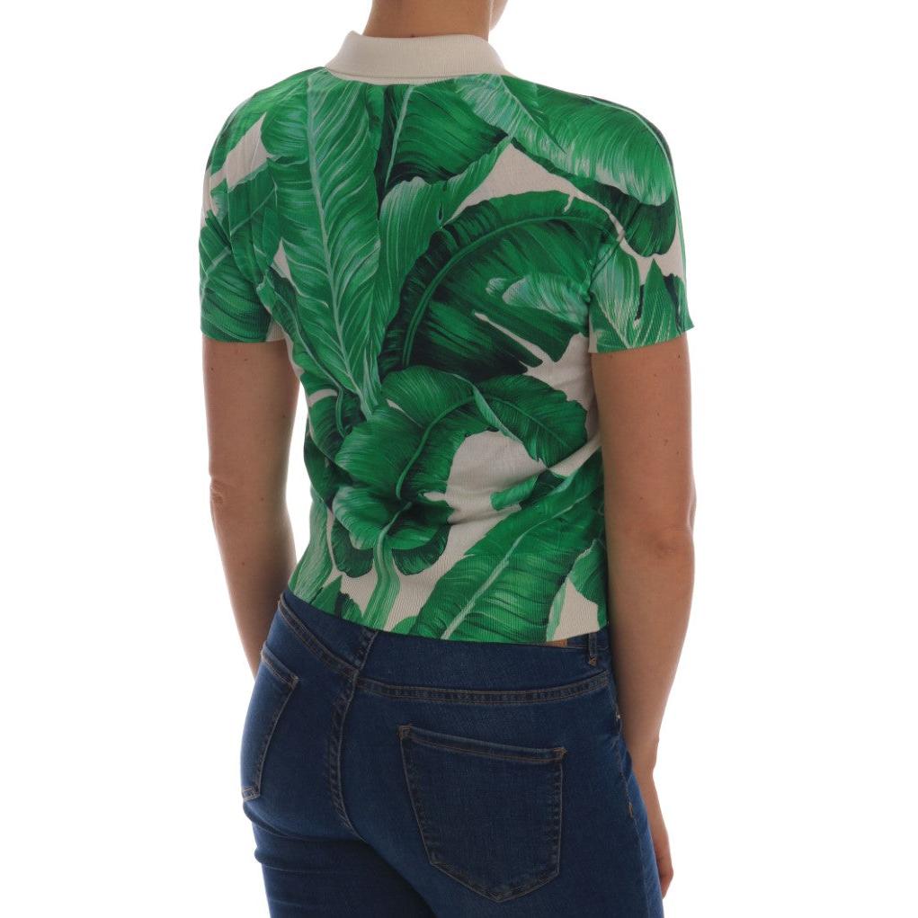 Green Banana Leaf  Polo T-shirt - coffeewithmee2
