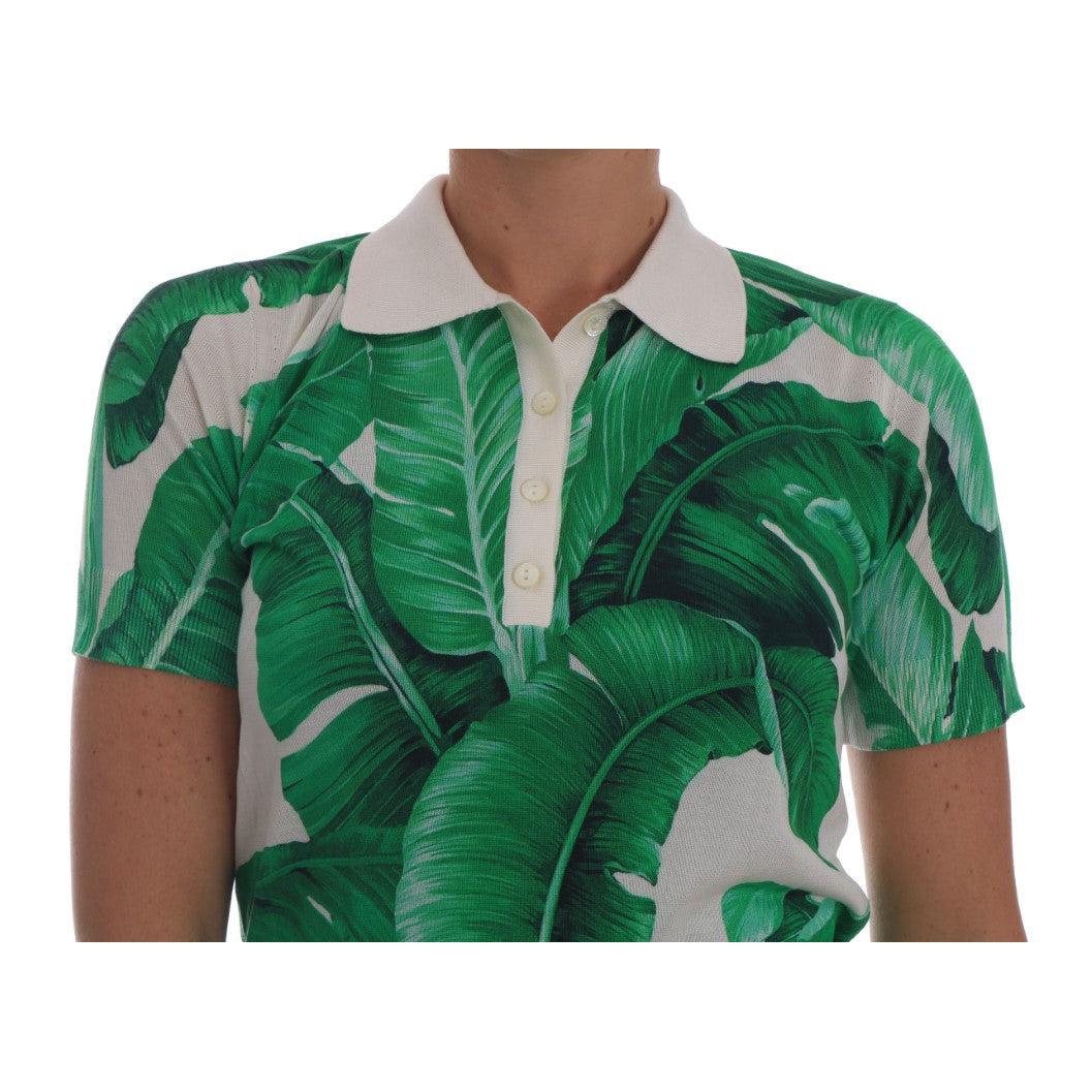 Green Banana Leaf  Polo T-shirt - coffeewithmee2