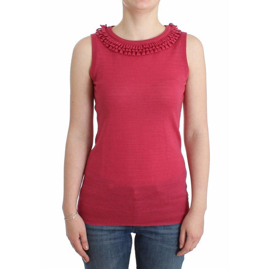 Pink wool knit top - coffeewithmee2