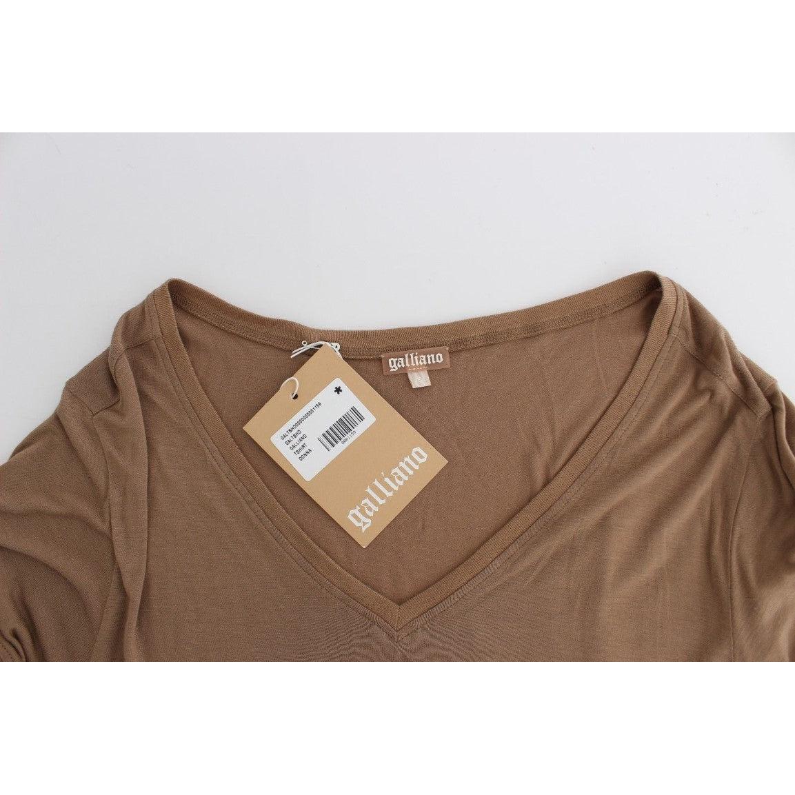 Brown shortsleeved top - coffeewithmee2