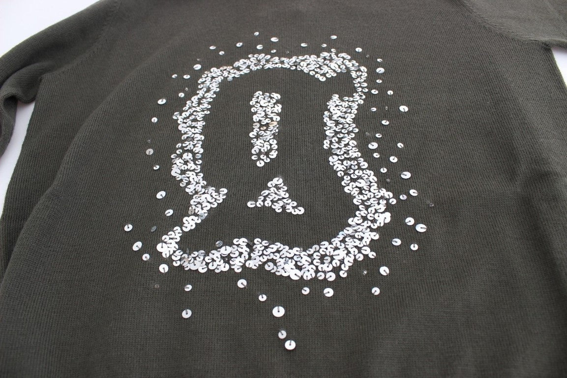 Green wool turtleneck sweater - coffeewithmee2