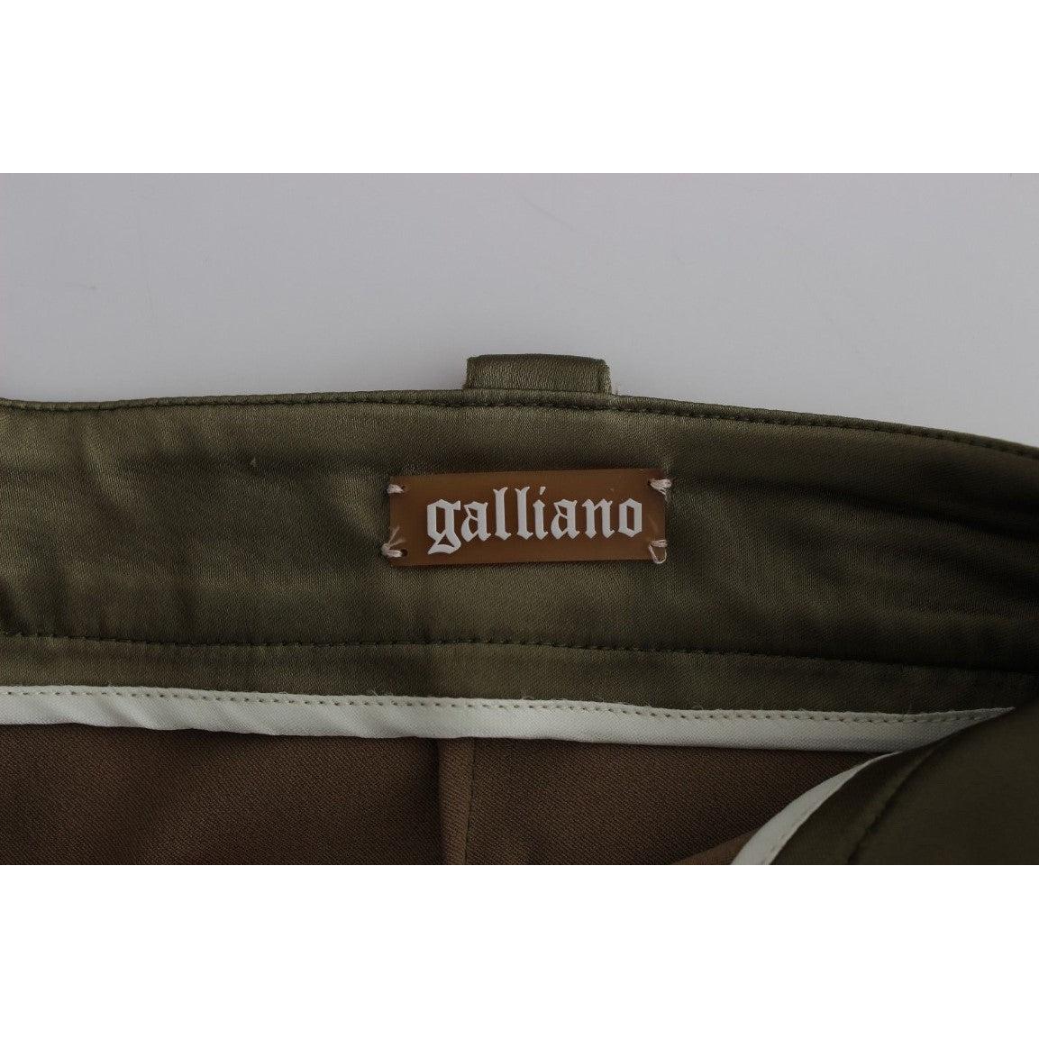 Green Slim Fit Pants - coffeewithmee2