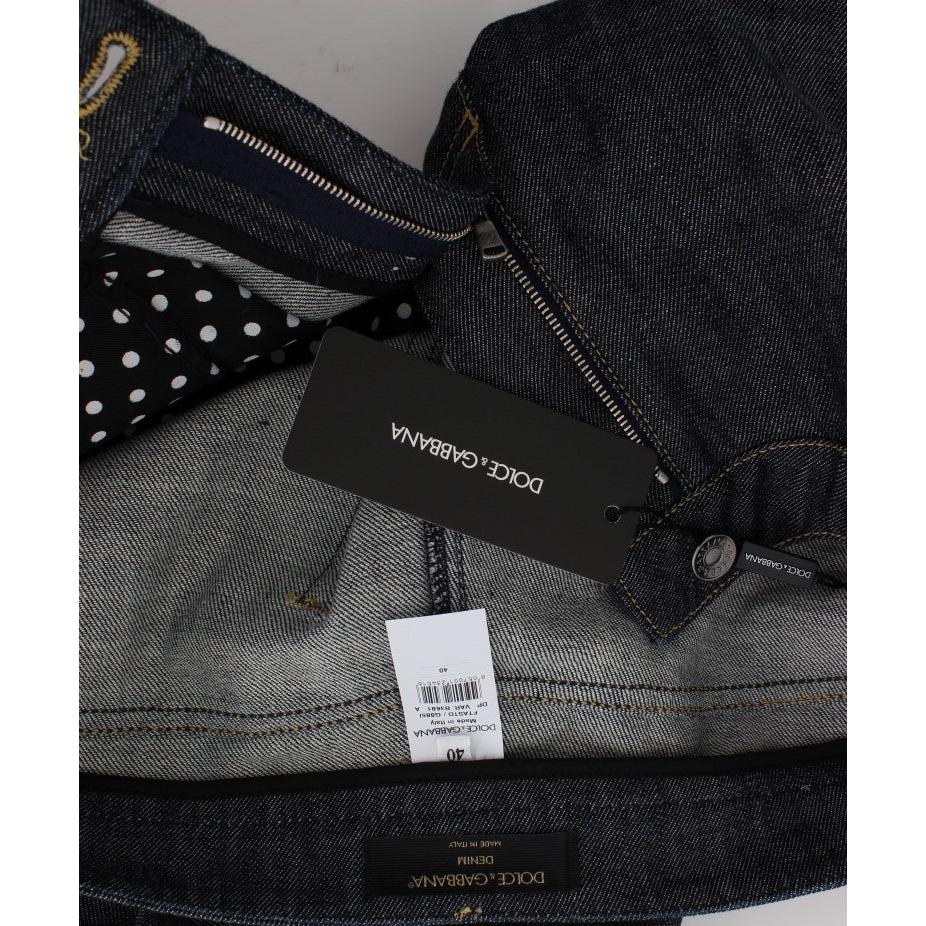 Blue Cotton Oversize Denim Jeans - coffeewithmee2